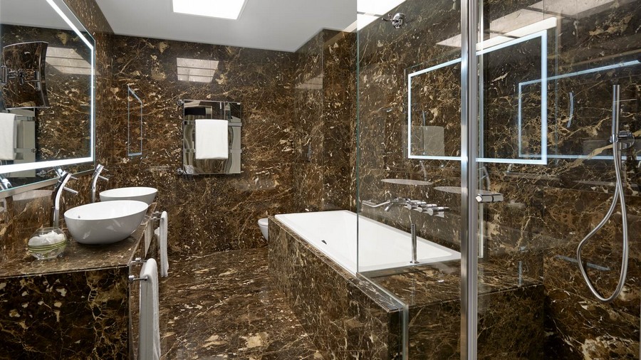 Luxus szálloda fürdőszoba