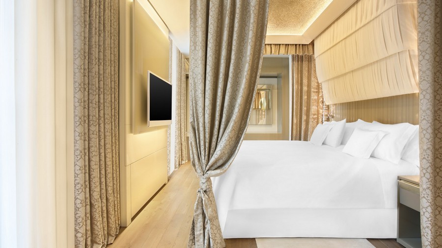 Luxus szálloda szobai függöny